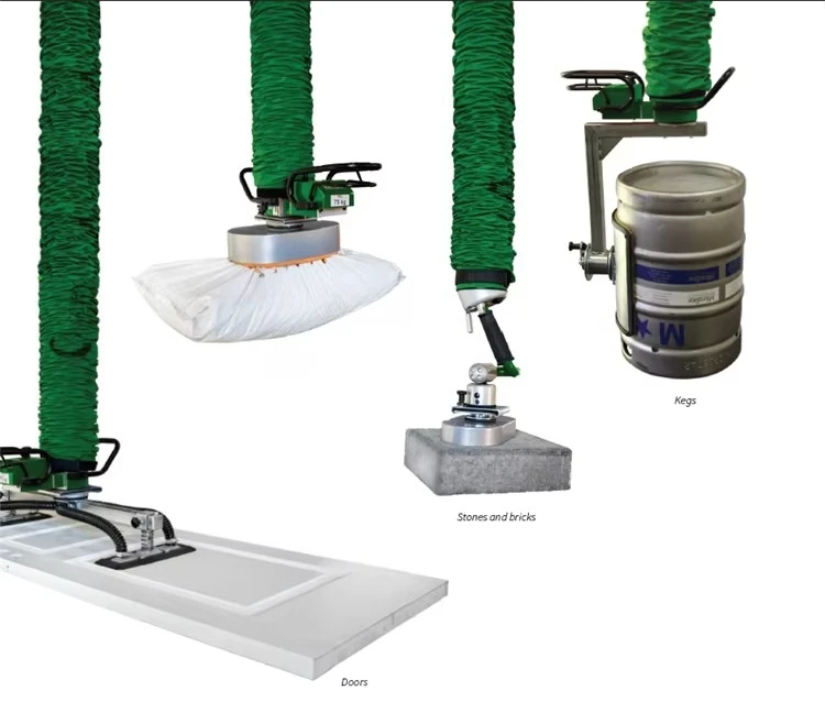 With CE Lift Vacuum Lifter for Carton Barrel Stacking Jib Crane  Pneumatic Vacuum Suction Air Lifter