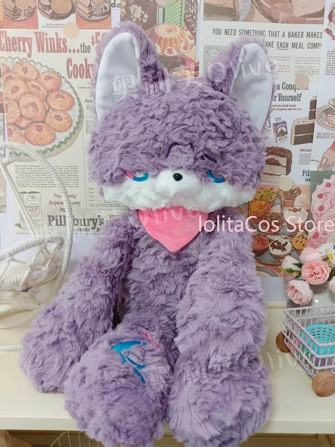 

50cm Love and Deepspace Rafayel Kawaii Animal Body Plush Doll Anime Stuffed Toy Hug Pillow Cotton Figure Gift Birthday Cosplay