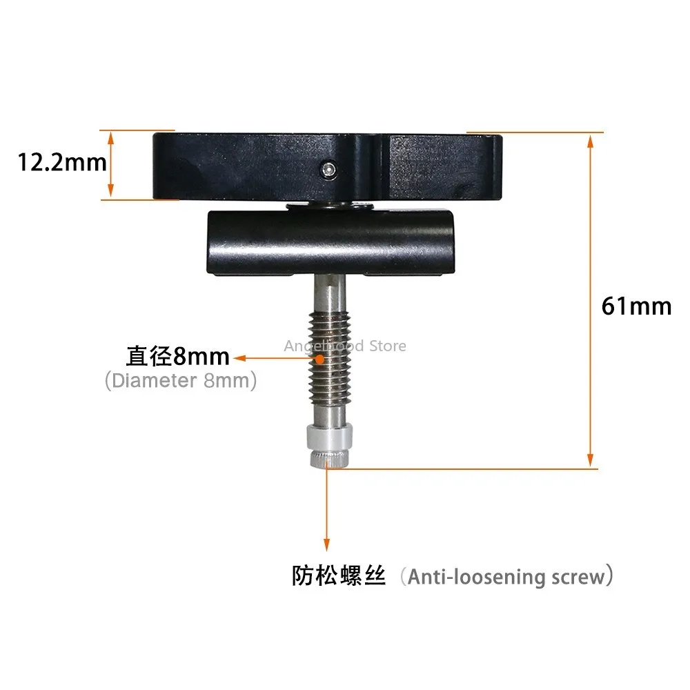 Aluminum Alloy Bike Faucet Adapter C-shaped Buckle for Brompton 3-Fold Bikes Straight-shaped Folding Buckle Cycling Accessories