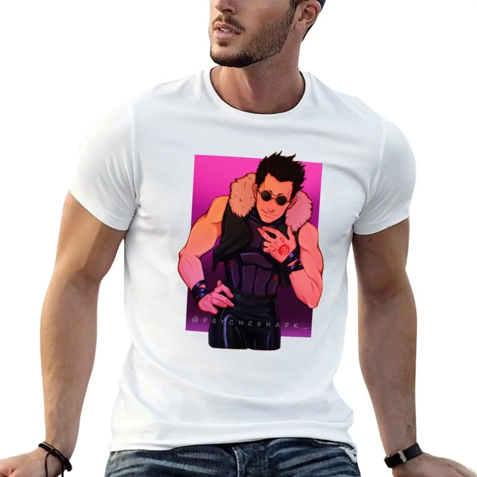 T-shirt Greed à manches courtes avec imprimé classique