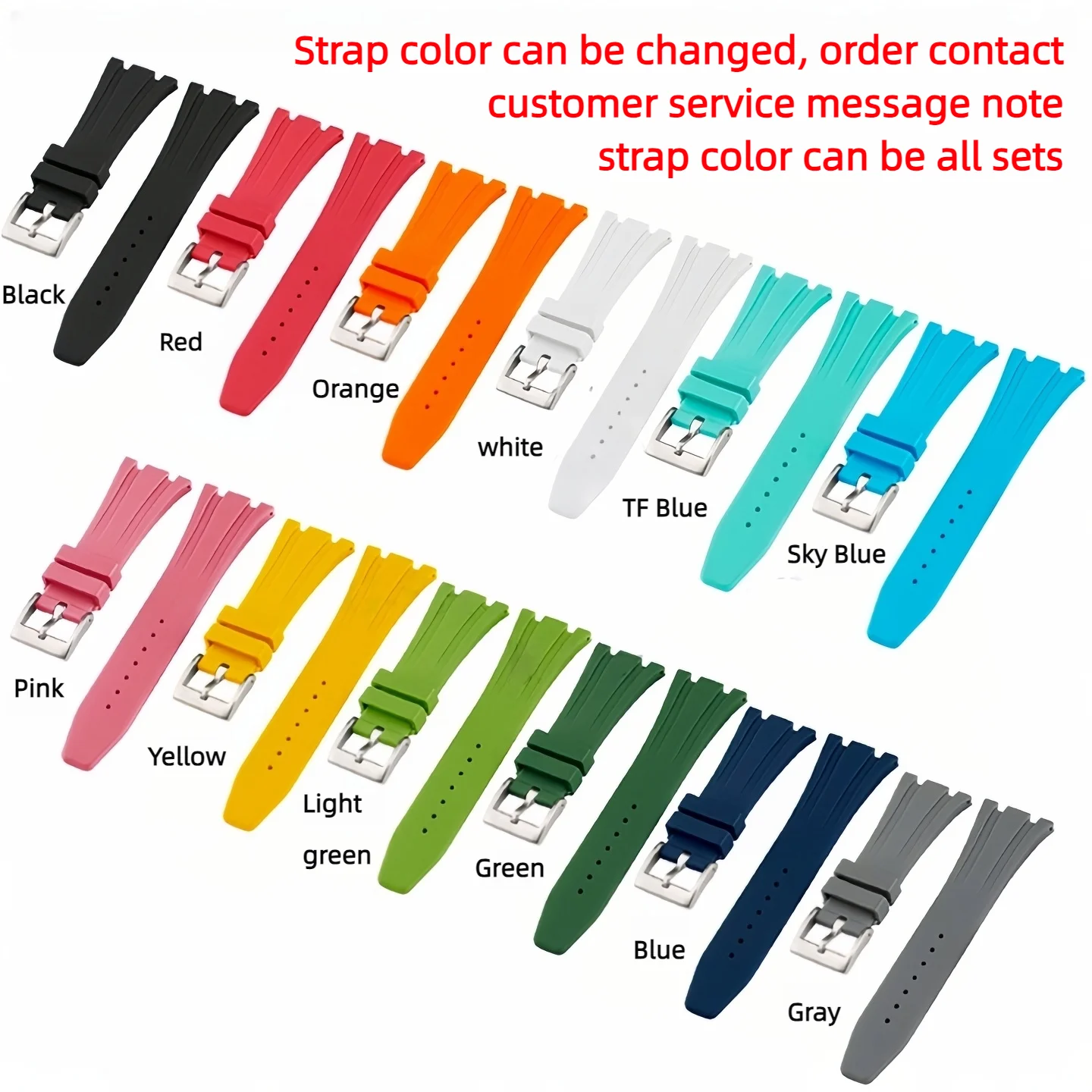 GMA-S2100 طقم عصري الفولاذ المقاوم للصدأ ساعة حزام المطاط سوار ل كاسيو G-SHOCK البلوط GMA S2100 المرأة حزام ساعة معدني مجموعة