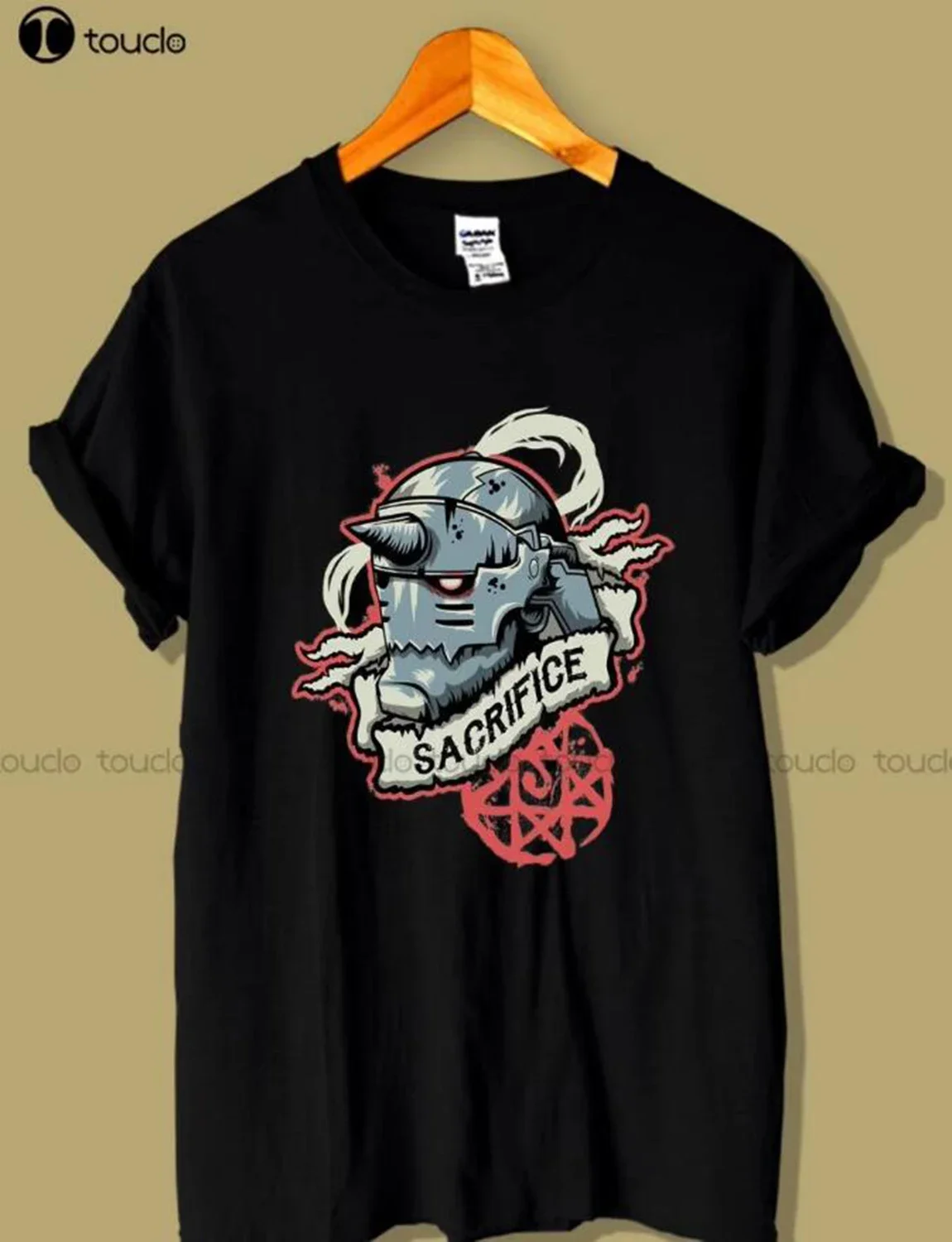 Newest T Shirt Men O Neck Cotton T-Shirt Full Metal Alchemist Alphonse Elric New Street Wear Printing Shirt Xs-5Xl Unisex