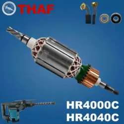 AC220V-240V Induit remplacement pour Makita Marteau Perforateur HR4000C HR4040C