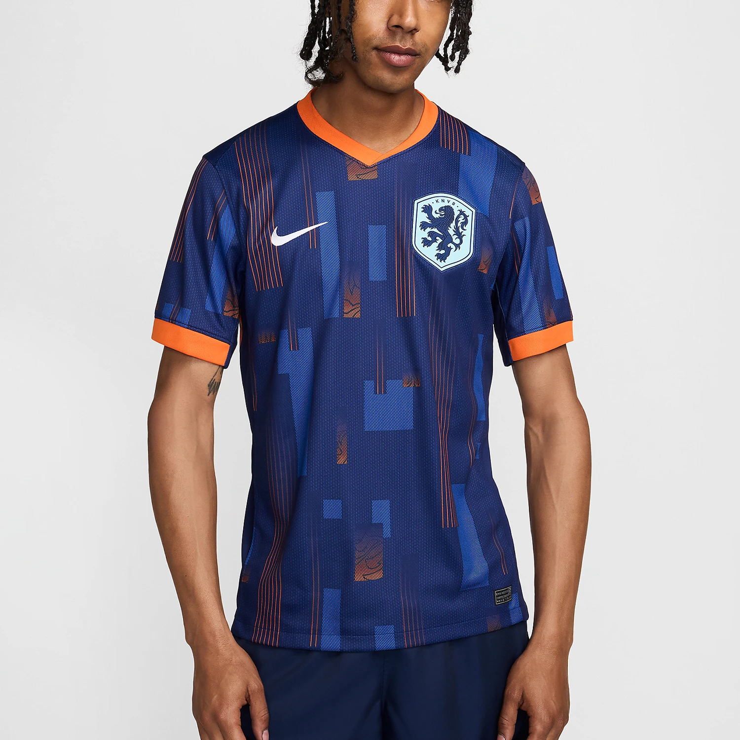 

Оригинальная мужская футбольная футболка Nike для болельщиков сборной Нидерландов, ретро-модель FJ1260-492