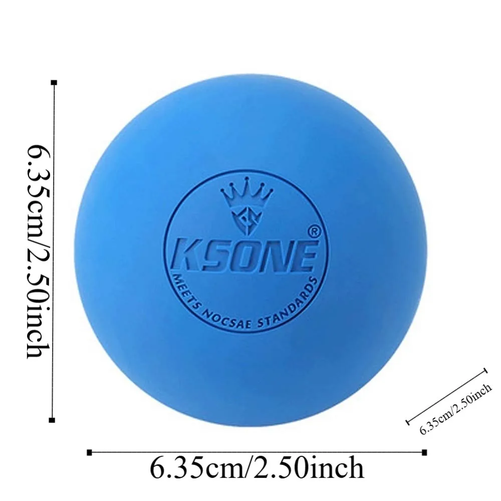 Silicone Fascia Massage Ball Portable 6.35CM Plantar Exerciser Sphere Solid Color Creative Muscle Relaxation Ball Cervical