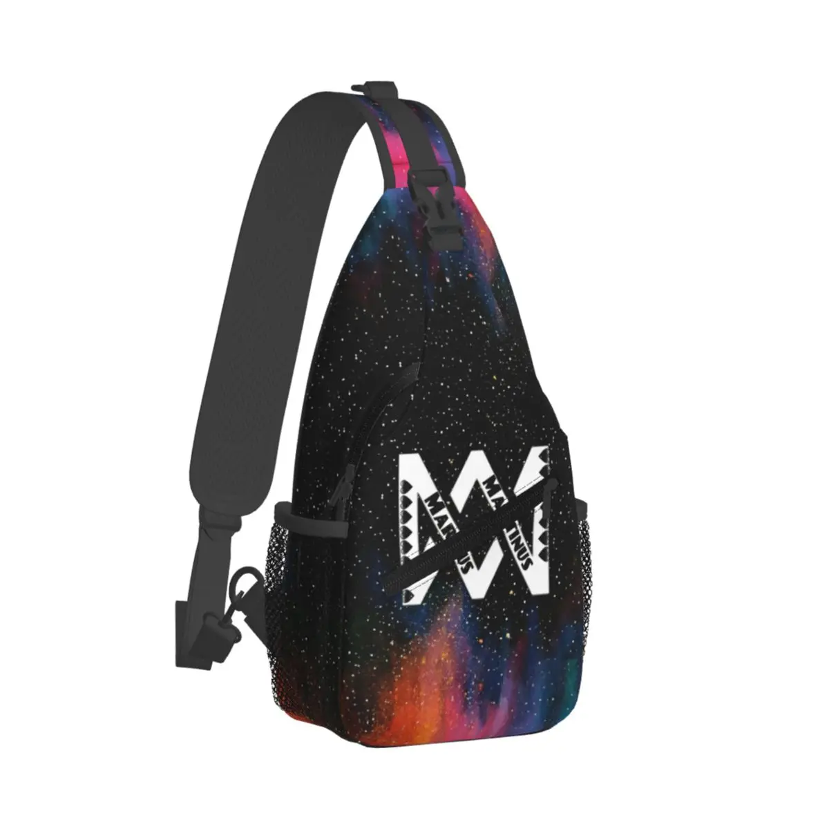 

Marcus And Martinus Logo Sling Bags Chest Crossbody Shoulder Backpack Hiking Travel Daypacks Music Men Women Pack