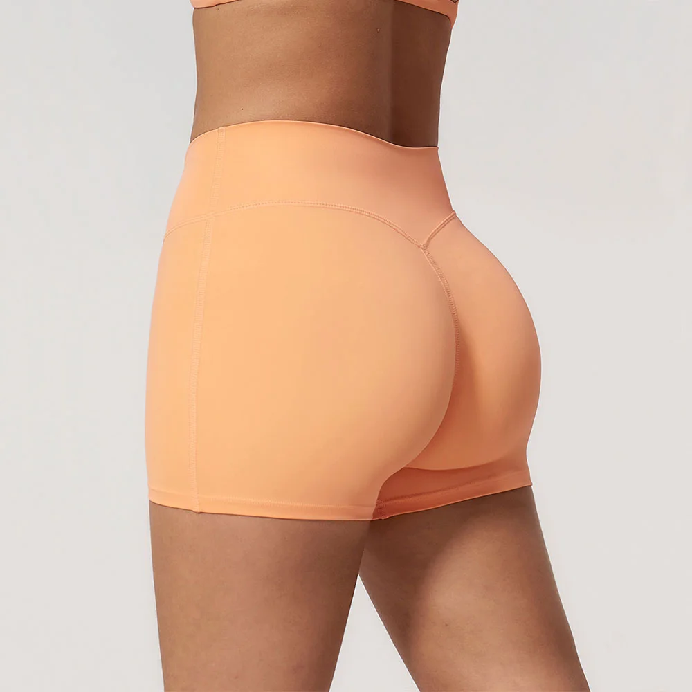 Workout Short Summer Yoga Shorts Gym Sports Shorts High Waist Push Up Fitness Sports Shorts Running Cycling Shorts Women Legging