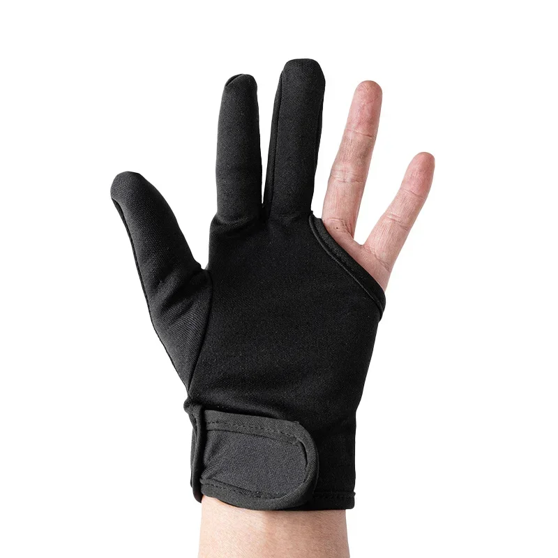 Hairdressing Three Fingers Anti-hot glove For Flat Iron Heat Resistant Hair Straightening Curling Glove Styling Household Gloves