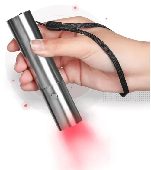 

Professional Mini therapy Device Pen Led Red Light Therapy 5 Wavelength Near Infrared Lamp Physiotherapy Torch