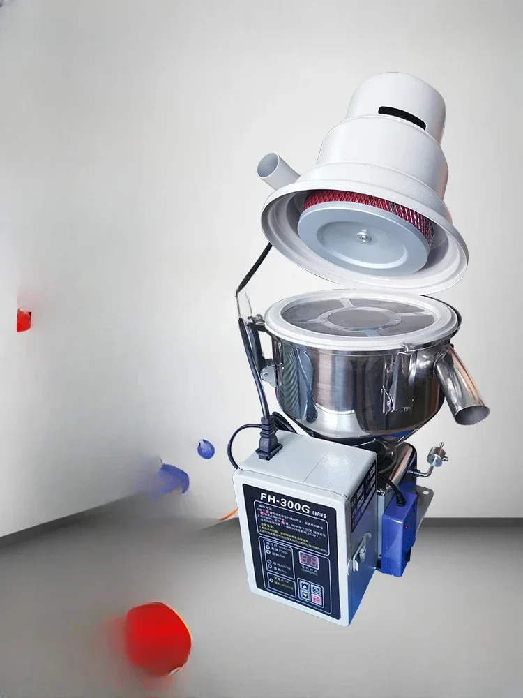 Automatic feeder vacuum 300G stainless steel electric eye meltblown cloth hoist plastic dryer suction machine