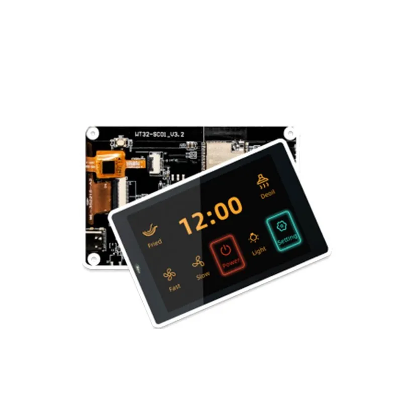 Imagem -03 - Display Lcd Tela Sensível ao Toque Tft Wt32-sc01 Plus 480x320 16mb de Memória Flash Esp32 Development Board 35 Esp32