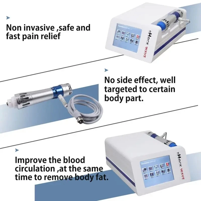 

Shockwave Therapy Machine For Relieve Pain Relax Professional Multiple Use Shock Wave Massage Machine 300MJ