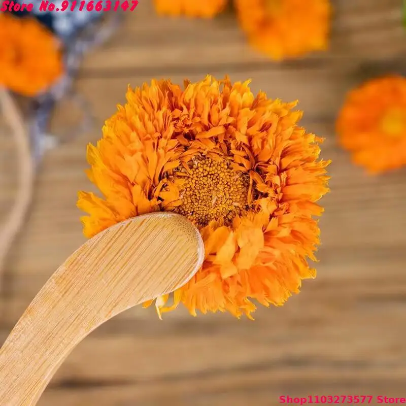 100% High Quality Calendula Dried Flower For Sachet Pillow Filling Organic Marigold Petal For Beauty Bathing Soap Candle Making