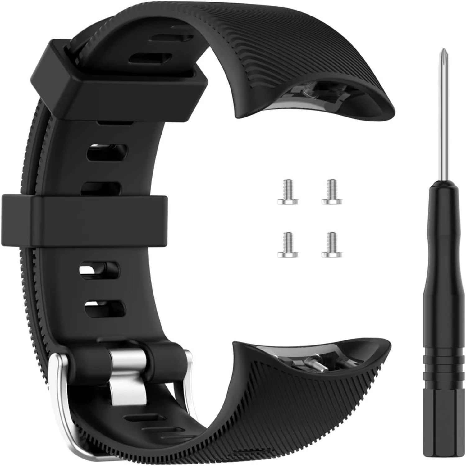 

Enhance your performance and stay motivated with this reliable and durable silicone band. Perfect for any fitness activity, this