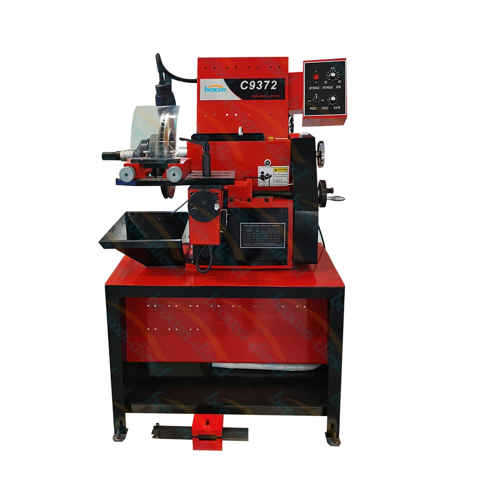 Shandong Beacon Car Repair Brake Disc Grinding Machine C9372 for Drum Skims Brake Disk Skimming Lathe - Detail 1