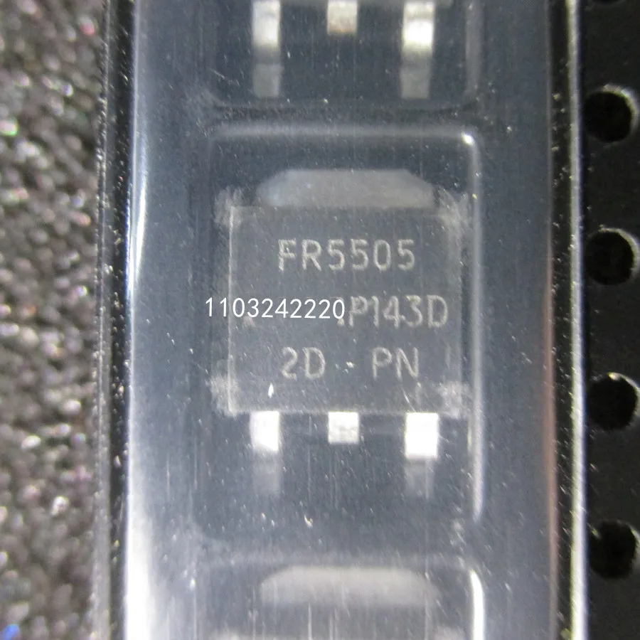 10Pcs FR5505 TO252 IRFR5505 MOS field-effect transistor chip