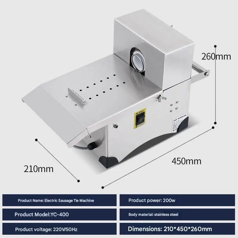 الجملة دليل آلة ربط السجق تويست آلة قص السجق لمعالجة اللحوم آلة عقد السجق الأوتوماتيكية