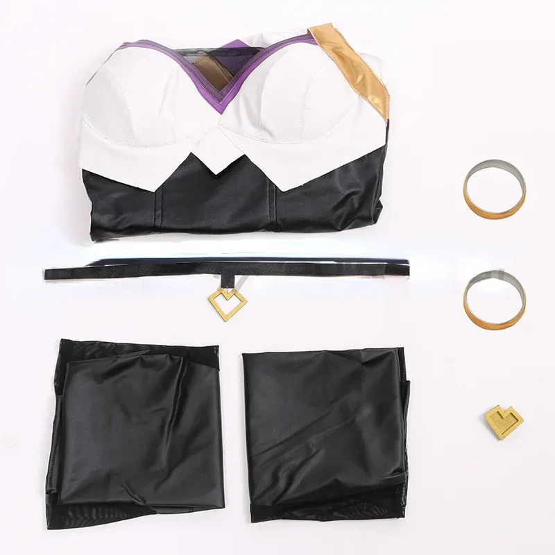 LOL 스피릿 블라썸 아리 코스프레, KDA 타이트 코스튬, 섹시한 소녀 애니메이션 원피스 점프수트, 파티 할로윈 슈트