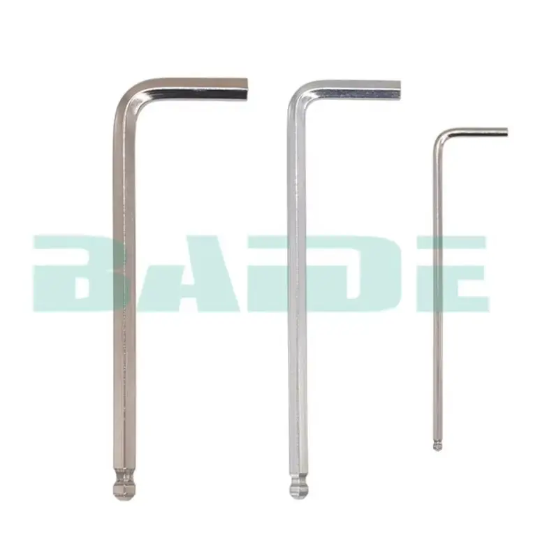 1.5 2 2.5 3 4 5 6 mm L Shape Long Arm Ball Point Hex Key Wrench for Hex Head Bolts Bicycle Bike Repair Accessories 4000pcs/lot