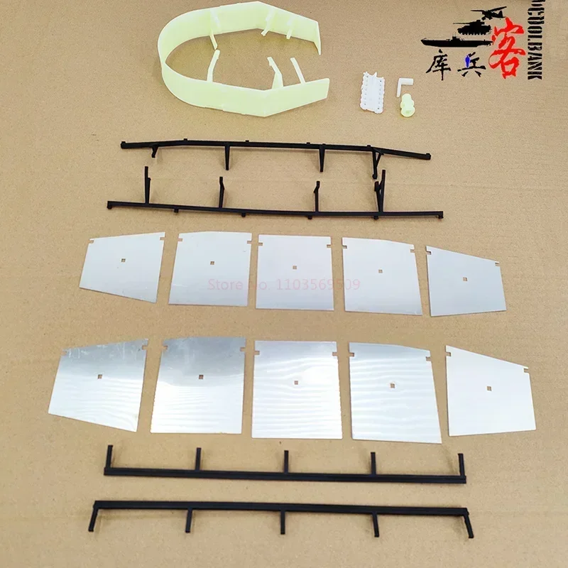 2024 Rc Tank Stickers Model Cbm-0001 Cbm-0002 1/16 Panzer Iv Armor Kit Henglong 3858/3859 Accessory Remote Control Tank Armor