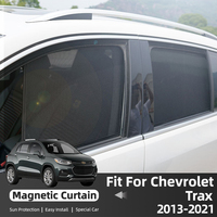 For Chevrolet TRAX 2013-2022 Magnetic Car Sunshade Shield Front Windshield Curtain Window UV Protection Sun Shade Visor blinds