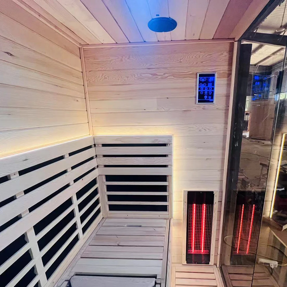 High Quality Luxury Indoor Villa Far Infrared Steam Sauna Room