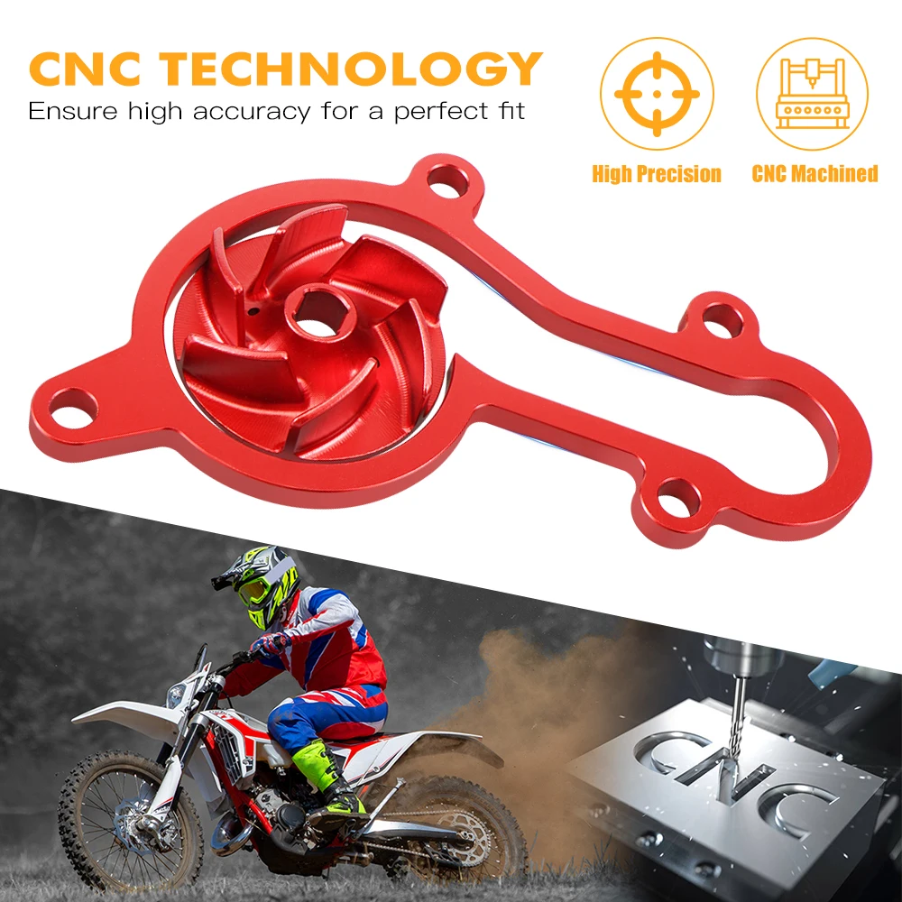 NICECNC For Beta RR 250 RR 300 RR 250 300 2013-2024 Xtrainer 250 300 2015-2024 Oversized Water Pump Cooler Impeller Spacer Kit