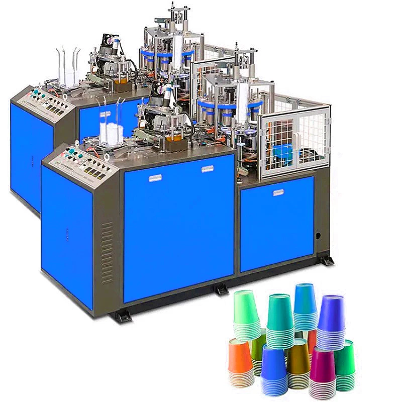 Disposable Coffee Paper Cup Making Machine CE Approval Paper Cup Machine Paper Cup Fan Shaping Processing Line for Kvot Jordan