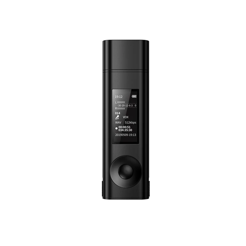 

ZD52 USB-A Портативный цифровой диктофон с шумоподавлением и длительным временем работы, аудиоформат WAV