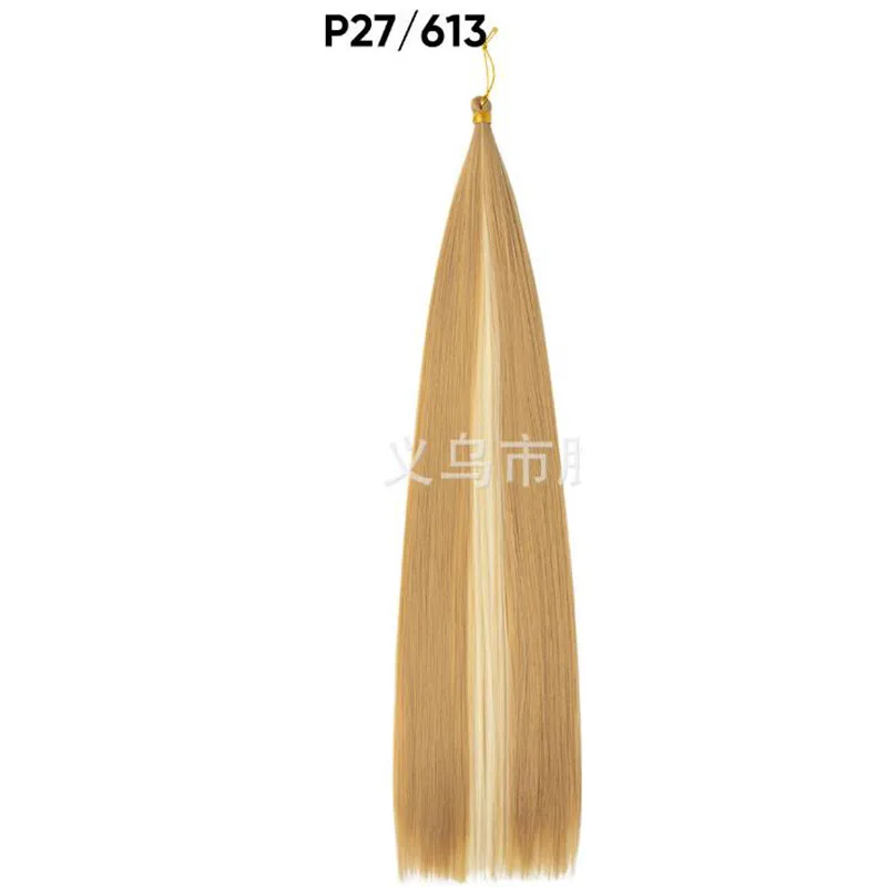 Long Straight, Tied Hair, Dirty Braid Style, Wig in Multiple Colors To Choose From, Manufacturer Wholesale