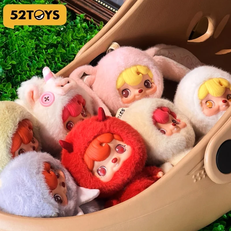 

52TOYS Pouka Pouka Mood Bubbles Vinyl Plush Blind Box, Mystery Box, Collectible Toy Desktop Decoration