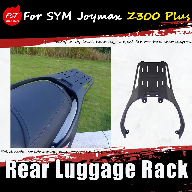 

For the SYM Joymax Z300 Plus, the rear rack, tailgate and trunk frame of the accessory body are cast in aluminum alloy.
