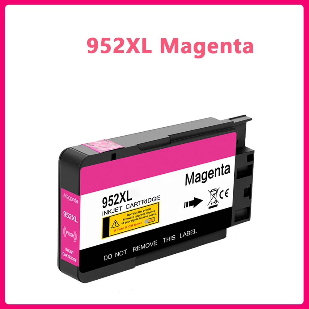 Untuk HP 952XL 952X 952 Kartrid Tinta Pengganti untuk HP Officejet Pro 7740 8210 8702 8710 8720 8725 8730 8740