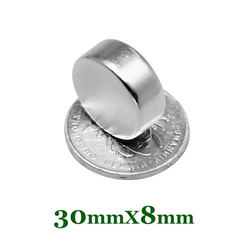 2/5/10/20PCS 30x8 30x15mm Round Search Magnet Rare Earth Neodymium Magnet Dics N35 Permanent Srtong Magnet магниты сильные