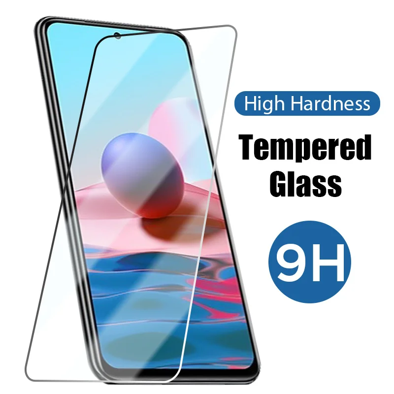 9H Screen Protector for Redmi Note 10 Pro Note 9 8 7 Pro 9S 9T 8T Tempered Glass for Xiaomi Redmi 9 9A 9C NFC 9AT 9T 8A 7A Glass