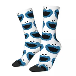 Cookie Monster Socks Harajuku calze Super morbide calze lunghe per tutte le stagioni accessori per regalo di compleanno Unisex