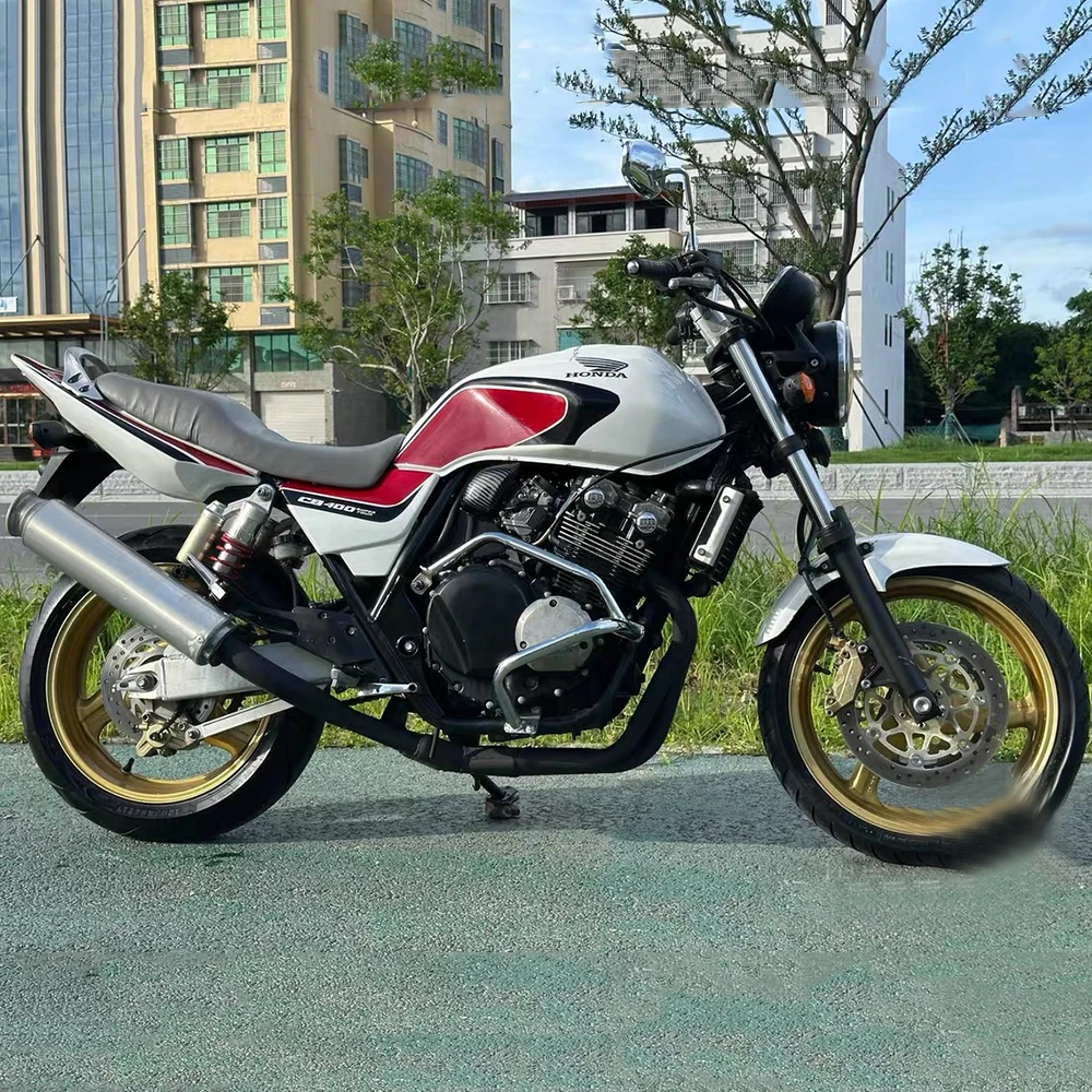 For GSXR ZX6R ZX10R CB400 CB500F Universal Motorcycle Exhaust Pipe Muffler Escape Moto For GSXR ZX6R ZX10R CB400 CB500F CB500X C view 6