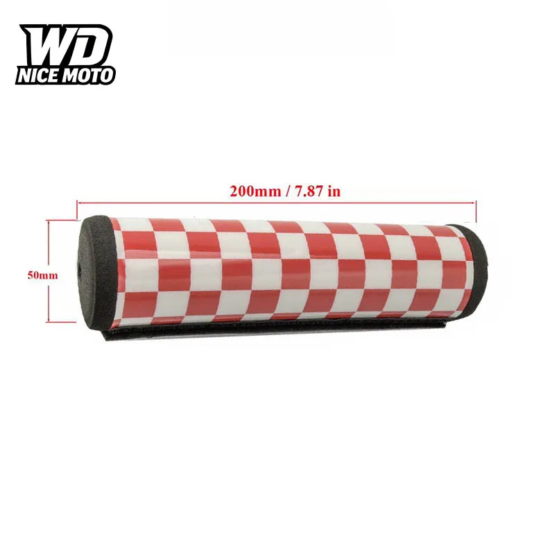 WD NICE MOTO For 200mm Universal Motorcycle Round Cushion Crossbar Foam Chest Pad For Handlebar For EXC For CRF For YZ For YZF