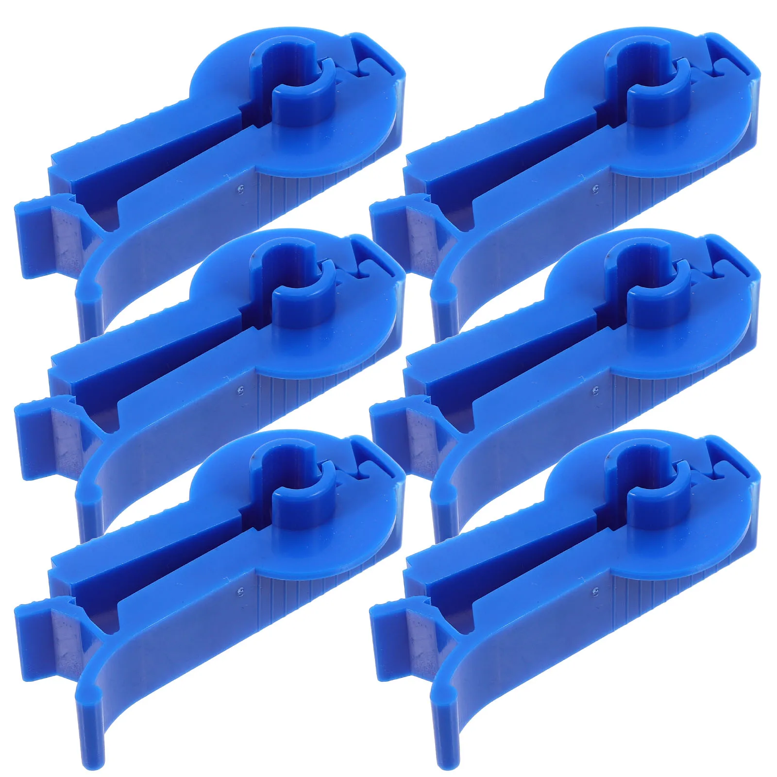 

6 Pcs Abdominal Clamp Hygienic Peritoneal Clips Peritoneoclysis Accessories Pipe Abs Dialysis Items