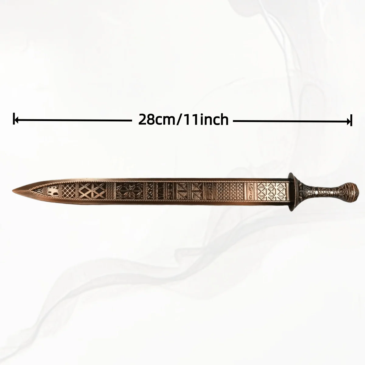 Épée Katana en métal ornementale Elden de 11 pouces, sabre de samouraï Original, couteau Ninja, sabre Katana japonais, accessoires de Cosplay, jouet accessoire