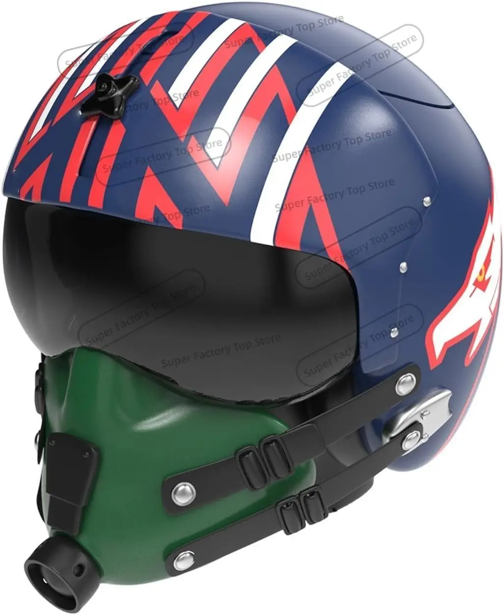 New Maverick 40th Anniversary Pilot Helmet Popcorn Bucket- Goose & Maverick Collectible Reusable