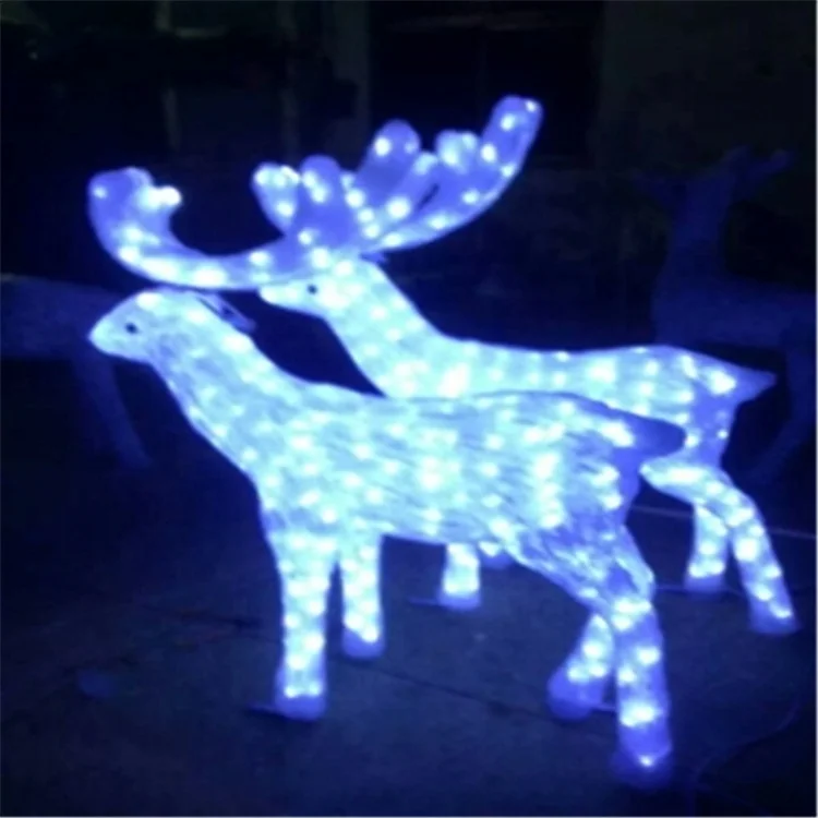 light up christmas reindeer outdoor christmas light christmas holiday decor