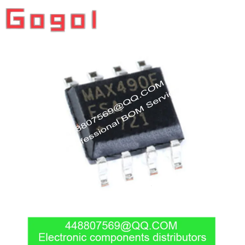 

Transceptor MAX490EESA MAX490 SOIC-8/RS-422, nuevo, 100%New 10Pcs