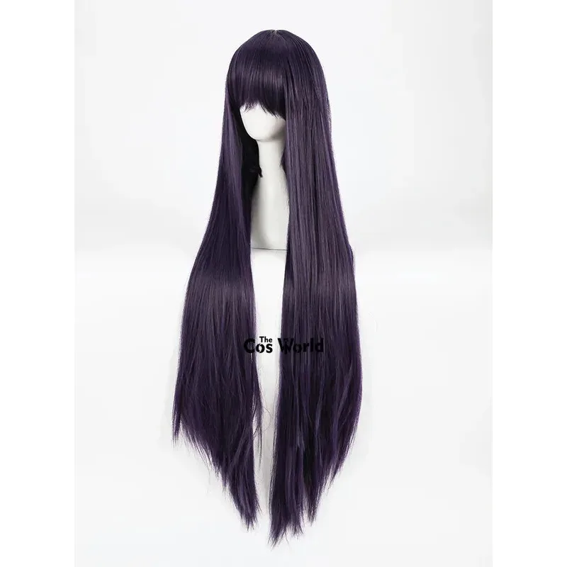 Sailor Mars Hino Rei 100cm de largo Anime Cosplay pelucas fibra pelo sintético resistente al calor + gorro de peluca