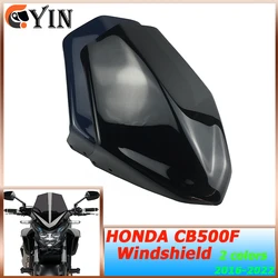 For HONDA CB500F CB 500F 16-22 cb500f cb500 f 2016-2022 Motorcycle accessories Sport Windshield Visor Windscreen Wind deflectors