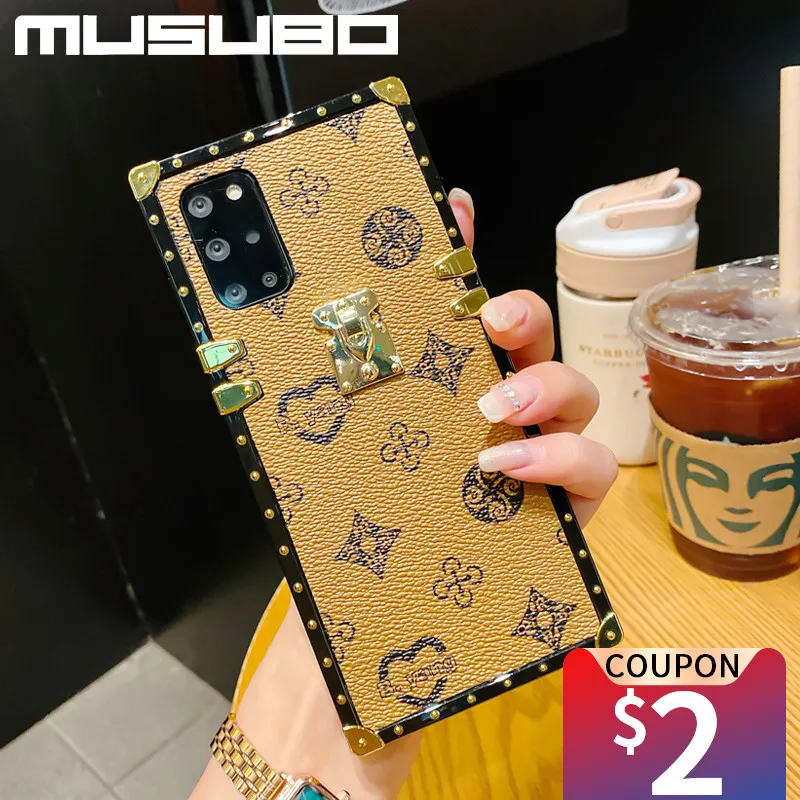 Musubo Wristband Case For Samsung Galaxi S22 S21 Ultra S20 Plus Note 20 Cover Girls Coque A12 5G A52 A72 A32 A52S A71 A13 Fundas
