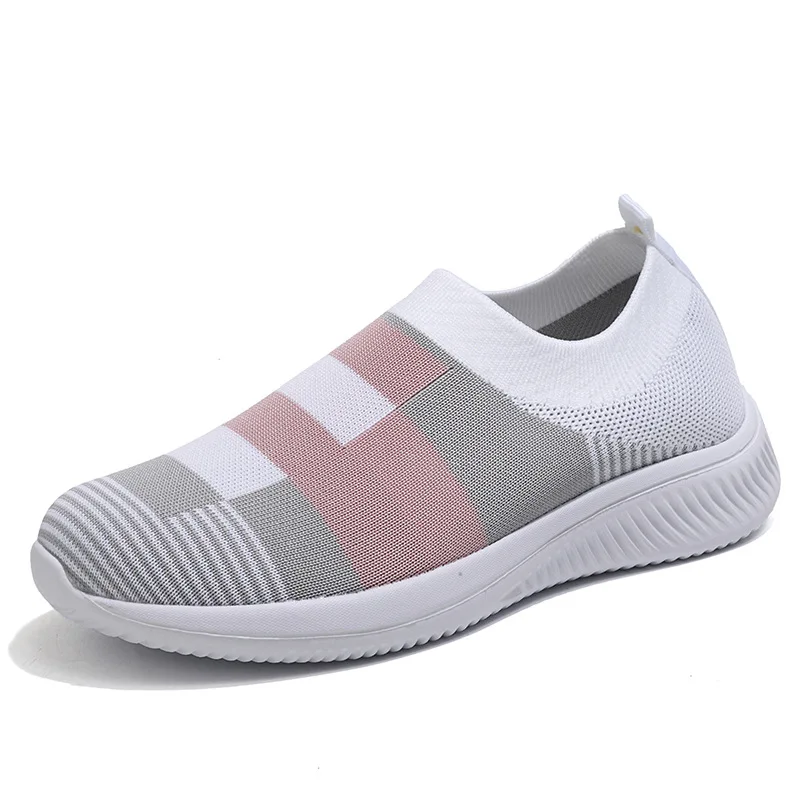 Sneakers For Women Casual Shoes 2024 New Fashion Flat Soft Women Sneakers Slip On Breathable Woman Shoes Ladies Vulcanize Shoes