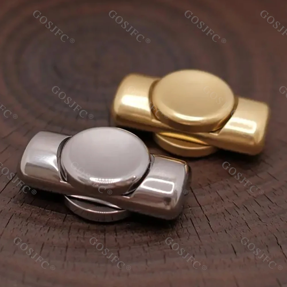 MiaoJia EDC Small Steel Column Mechanical Metal Feel Fidget Spinner Stress Relief Toy Desktop Toy Gift Fidget Toys For Adults