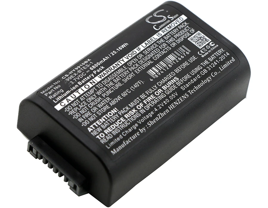 

CS Barcode Scanner Battery for Lincoln 1401 1442 LIN-1401 LIN-1442 PowerLuber Cordless Grease Gun Fits 40394 3300mAh/47.52Wh