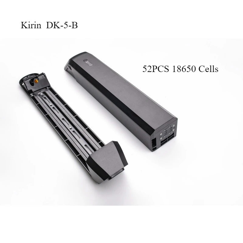 

Kirin DK-5-B вмещает 52 шт. 18650 ячеек, аккумуляторная коробка с пластиковой направляющей пластины, аккумуляторная коробка для модернизации электронного велосипеда 36 В/48 В/52 В